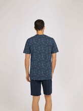 Pyjama-Set mit Print - Männer - blue-dark-allover Pyjama-Set mit Print - Männer - blue-dark-allover - 2 - TOM TAILOR