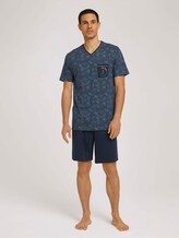 Pyjama-Set mit Print - Männer - blue-dark-allover Pyjama-Set mit Print - Männer - blue-dark-allover - 3 - TOM TAILOR