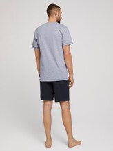 Maritimes Pyjama-Set - Männer - grey-medium-melange Maritimes Pyjama-Set - Männer - grey-medium-melange - 2 - TOM TAILOR