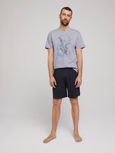 Maritimes Pyjama-Set - Männer - grey-medium-melange Maritimes Pyjama-Set - Männer - grey-medium-melange - 3 - TOM TAILOR