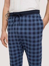 Karierte Pyjamahose - Männer - blue-dark-allover Karierte Pyjamahose - Männer - blue-dark-allover - 9 - TOM TAILOR