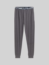 TOM TAILOR Herren Pyjama-Hose in Melange-Optik, grau, Meliert, Gr. 54
