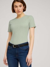 Veloursleder Gürtel - Frauen - black uni Veloursleder Gürtel - Frauen - black uni - 5 - TOM TAILOR Denim