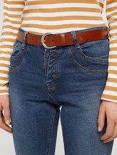 Klassischer Ledergürtel - Frauen - light brown uni Klassischer Ledergürtel - Frauen - light brown uni - 5 - TOM TAILOR Denim