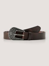 Verzierter Ledergürtel - Frauen - brown uni Verzierter Ledergürtel - Frauen - brown uni - 7 - TOM TAILOR Denim
