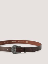 Verzierter Ledergürtel - Frauen - brown uni Verzierter Ledergürtel - Frauen - brown uni - 9 - TOM TAILOR Denim