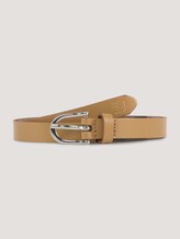 Schmaler Ledergürtel - Frauen - camel uni Schmaler Ledergürtel - Frauen - camel uni - 7 - TOM TAILOR Denim