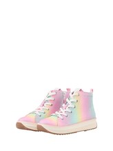 TOM TAILOR Mädchen Sneaker mit Farbverlauf, rosa, Farbverlauf / Dip-Dye, Gr. 36