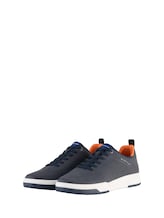 TOM TAILOR Herren Sneaker mit hochwertigem Kunstleder, blau, Uni, Gr. 42