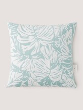 Kissenhülle mit Blattmotiv - unisex - aqua Kissenhülle mit Blattmotiv - unisex - aqua - 7 - TOM TAILOR