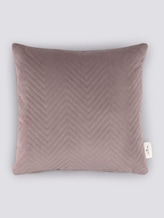 Kissenhülle aus Samt mit Zickzack-Steppung - unisex - rose Kissenhülle aus Samt mit Zickzack-Steppung - unisex - rose - 7 - TOM TAILOR