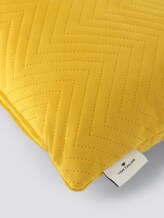 Samt Kissenhülle mit Zick-Zack Muster - unisex - gelb Samt Kissenhülle mit Zick-Zack Muster - unisex - gelb - 10 - TOM TAILOR