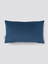 Samt Kissenhülle mit Zick-Zack Muster - - marine Samt Kissenhülle mit Zick-Zack Muster - - marine - 8 - Tom Tailor E-Shop Kollektion