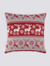 Kissenhülle mit Nordic-Print - unisex - rot Kissenhülle mit Nordic-Print - unisex - rot - 8 - TOM TAILOR