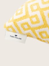 Gemusterte Kissenhülle - unisex - yellow Gemusterte Kissenhülle - unisex - yellow - 9 - TOM TAILOR