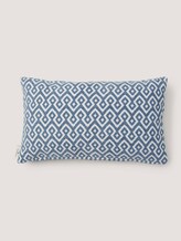 Gemusterte Kissenhülle - unisex - navy Gemusterte Kissenhülle - unisex - navy - 8 - TOM TAILOR