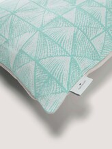 Gemusterte Kissenhülle - unisex - aqua Gemusterte Kissenhülle - unisex - aqua - 9 - TOM TAILOR