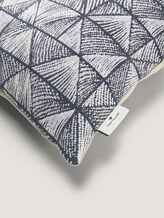 Gemusterte Kissenhülle - unisex - navy Gemusterte Kissenhülle - unisex - navy - 9 - TOM TAILOR