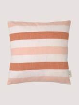 Kissenhülle mit Blockstreifen - unisex - rust red corale Kissenhülle mit Blockstreifen - unisex - rust red corale - 7 - TOM TAILOR