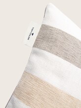 Kissenhülle mit Blockstreifen - unisex - nature greige Kissenhülle mit Blockstreifen - unisex - nature greige - 9 - TOM TAILOR