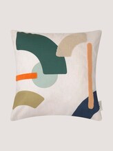 Gemusterte Kissenhülle mit Struktur - unisex - green-multi Gemusterte Kissenhülle mit Struktur - unisex - green-multi - 7 - TOM TAILOR