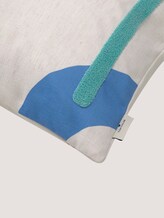 Gemusterte Kissenhülle mit Struktur - unisex - blue multi Gemusterte Kissenhülle mit Struktur - unisex - blue multi - 9 - TOM TAILOR