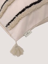 Kissenhülle mit Fransen - unisex - nature-multi Kissenhülle mit Fransen - unisex - nature-multi - 9 - TOM TAILOR
