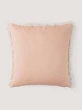 Kissenhülle mit Fransen - unisex - rose Kissenhülle mit Fransen - unisex - rose - 7 - TOM TAILOR