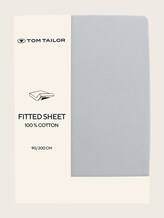 Fitted bed sheet made of jersey - unisex - grau / grey Fitted bed sheet made of jersey - unisex - grau / grey - 7 - TOM TAILOR