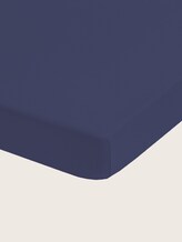 Fitted bed sheet made of jersey - unisex - indigo / indigo Fitted bed sheet made of jersey - unisex - indigo / indigo - 9 - TOM TAILOR