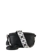 TOM TAILOR DENIM Damen Mena Gürteltasche, schwarz, Uni, Gr. ONESIZE