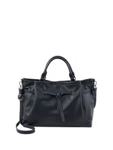 TOM TAILOR Damen Naida Shopper, blau, Uni, Gr. ONESIZE