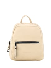 TOM TAILOR Damen Tamara Rucksack, beige, Uni, Gr. ONESIZE