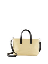 TOM TAILOR Damen Thessa Shopper, gelb, Uni, Gr. ONESIZE