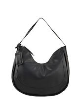 TOM TAILOR Damen Adela Beuteltasche, schwarz, Uni, Gr. ONESIZE