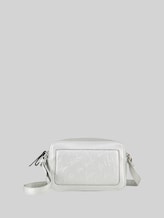 TOM TAILOR Damen TTWENDI Umhängetasche mit Logo-Prägung, silber, Uni, Gr. ONESIZE