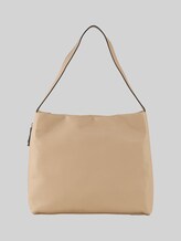 TOM TAILOR Damen TTYUMA M Beuteltasche mit Logo-Prägung, braun, Uni, Gr. ONESIZE