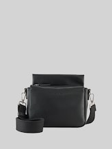 TOM TAILOR Damen TTRELLA S Umhängetasche mit kleinem Umschlag und Logo-Prägung, schwarz, Uni, Gr. ONESIZE