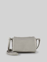 TOM TAILOR Damen TTLISSI S Umhängetasche mit Umschlag, grau, Uni, Gr. ONESIZE