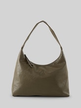 TOM TAILOR Damen TTEVELINA M Beuteltasche aus Lederimitat, grün, Uni, Gr. ONESIZE