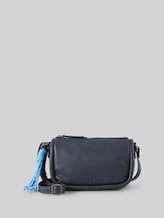 TOM TAILOR DENIM Damen TTFINNA S Umhängetasche mit dekorativem Anhänger, blau, Uni, Gr. ONESIZE