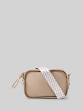 TOM TAILOR Damen TTTATIANA Umhängetasche mit gemustertem Webriemen, grau, Uni, Gr. ONESIZE