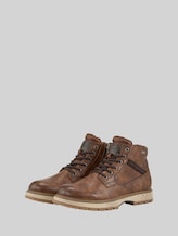 TOM TAILOR Herren Wasserdichte Schnürstiefeletten, braun, Uni, Gr. 40