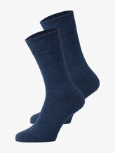 Basic Socken im Doppelpack - Männer - indigo melange Basic Socken im Doppelpack - Männer - indigo melange - 7 - TOM TAILOR