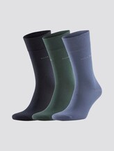 Basic sokken in drie Pack - Mannen - dark green Basic sokken in drie Pack - Mannen - dark green - 7 - TOM TAILOR