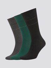Basic Socken im Dreierpack - Männer - dark green Basic Socken im Dreierpack - Männer - dark green - 7 - TOM TAILOR
