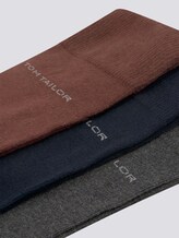 Basic sokken in drie Pack - Mannen - dark mahagony Basic sokken in drie Pack - Mannen - dark mahagony - 9 - TOM TAILOR