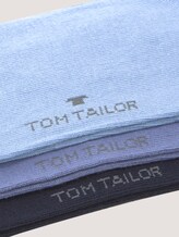 Plain-coloured socks in a pack of three - Men - jeans blue Plain-coloured socks in a pack of three - Men - jeans blue - 9 - TOM TAILOR