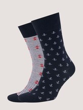 Marine Socken im Zweierpack - Männer - dark navy Marine Socken im Zweierpack - Männer - dark navy - 7 - TOM TAILOR