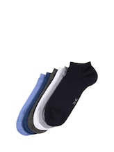 TOM TAILOR Herren Sneakersocken im 6er-Pack, lila, Uni, Gr. 39-42